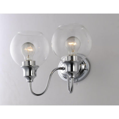 Maxim Lighting 1112CLPC Ballord 2 Light 14 inch Polished Chrome Bath Vanity Wall Light - Angle View