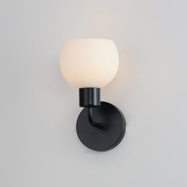 Maxim Lighting 11271SWBZSBR Coraline Wall Sconce side angle