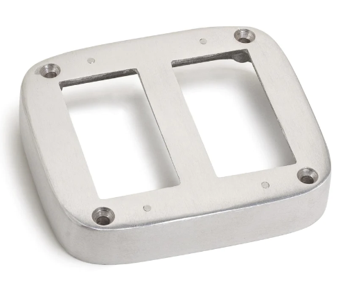 Lew Electric 113-A Nozzle Plate W/ Two Decora Openings  for FDN-100, Aluminum