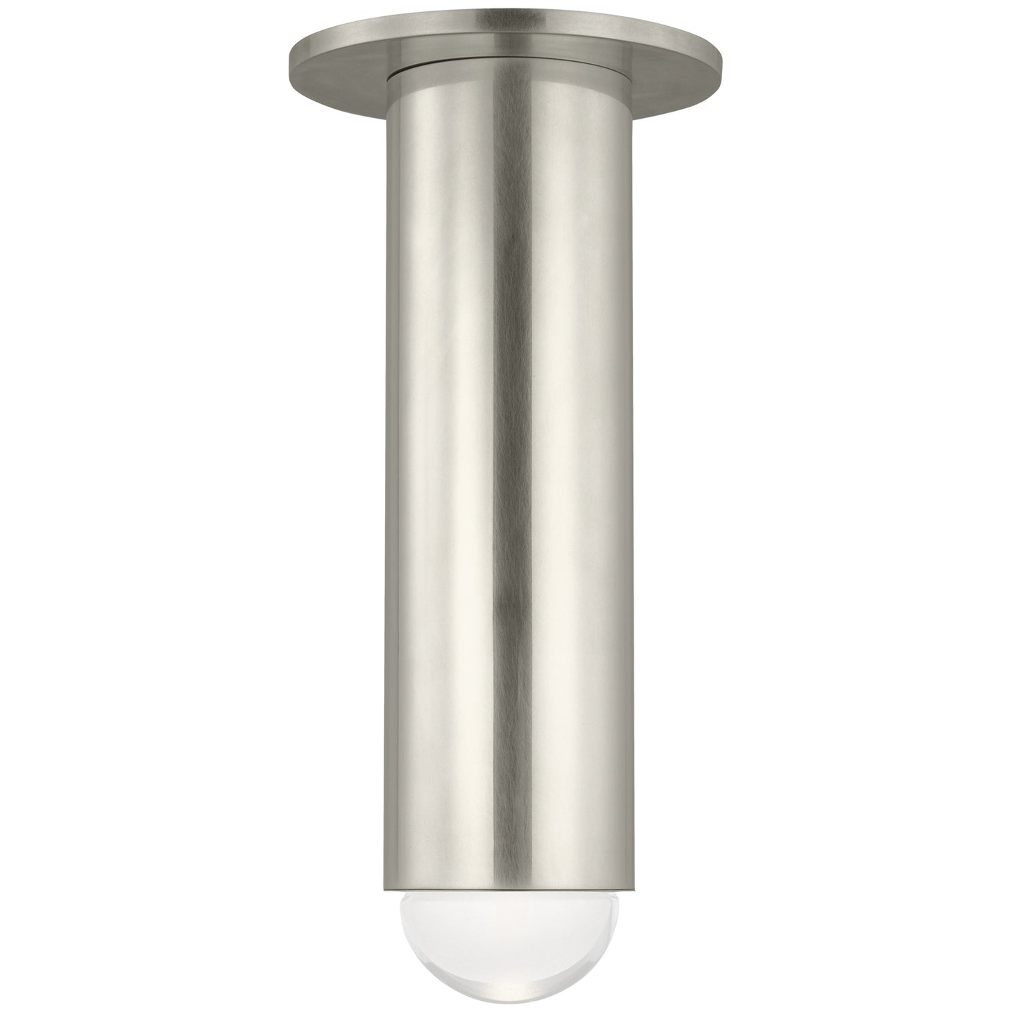 Visual Comfort Architectural 700FMEBL10N-LED927 Kelly Wearstler Ebell 4.5" LED Flush Mount Ceiling Light Antique Nickel 2700K