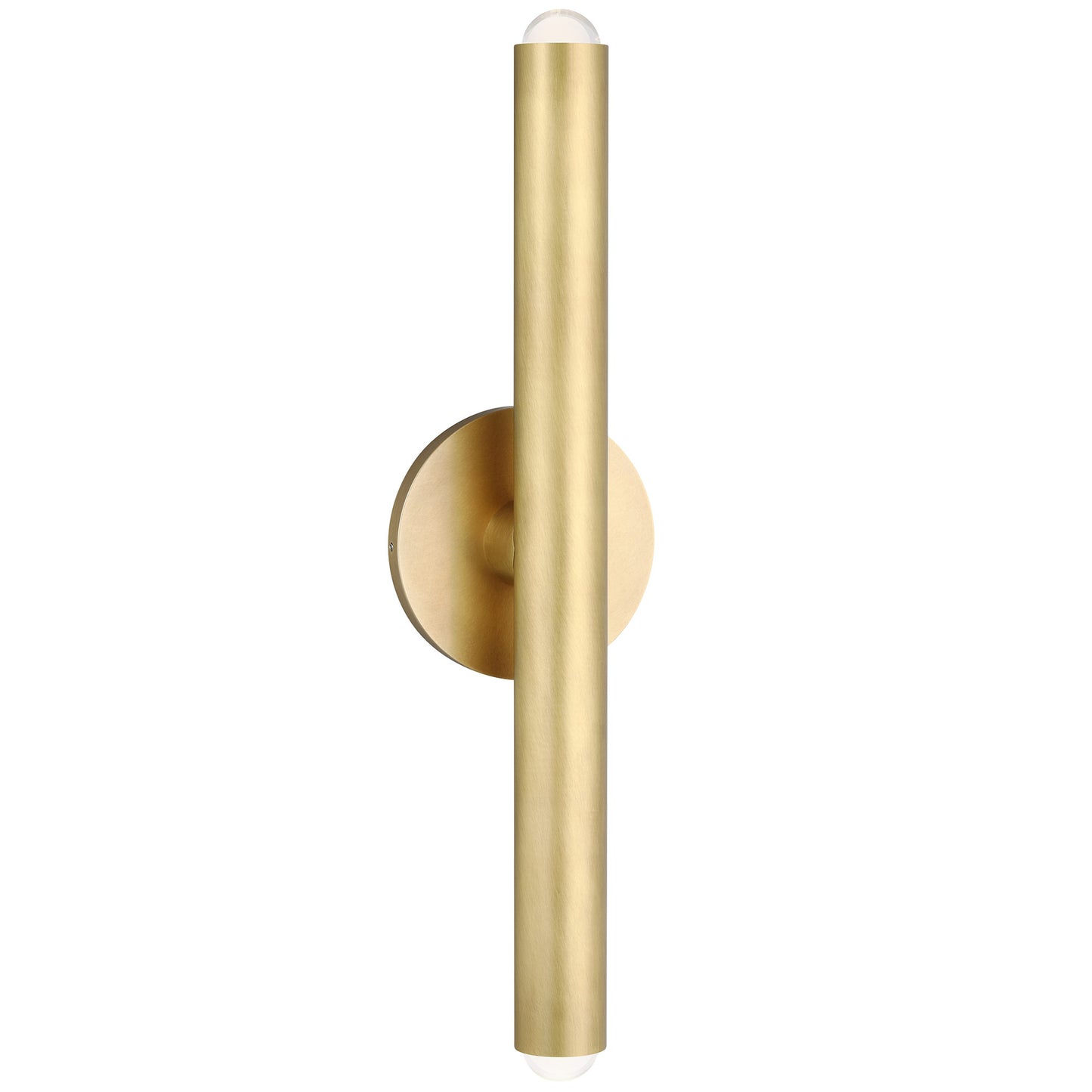 Visual Comfort Architectural 700WSEBL16NB-LED927 Kelly Wearstler Ebell 2.3" LED Wall Sconce Natural Brass 2700K