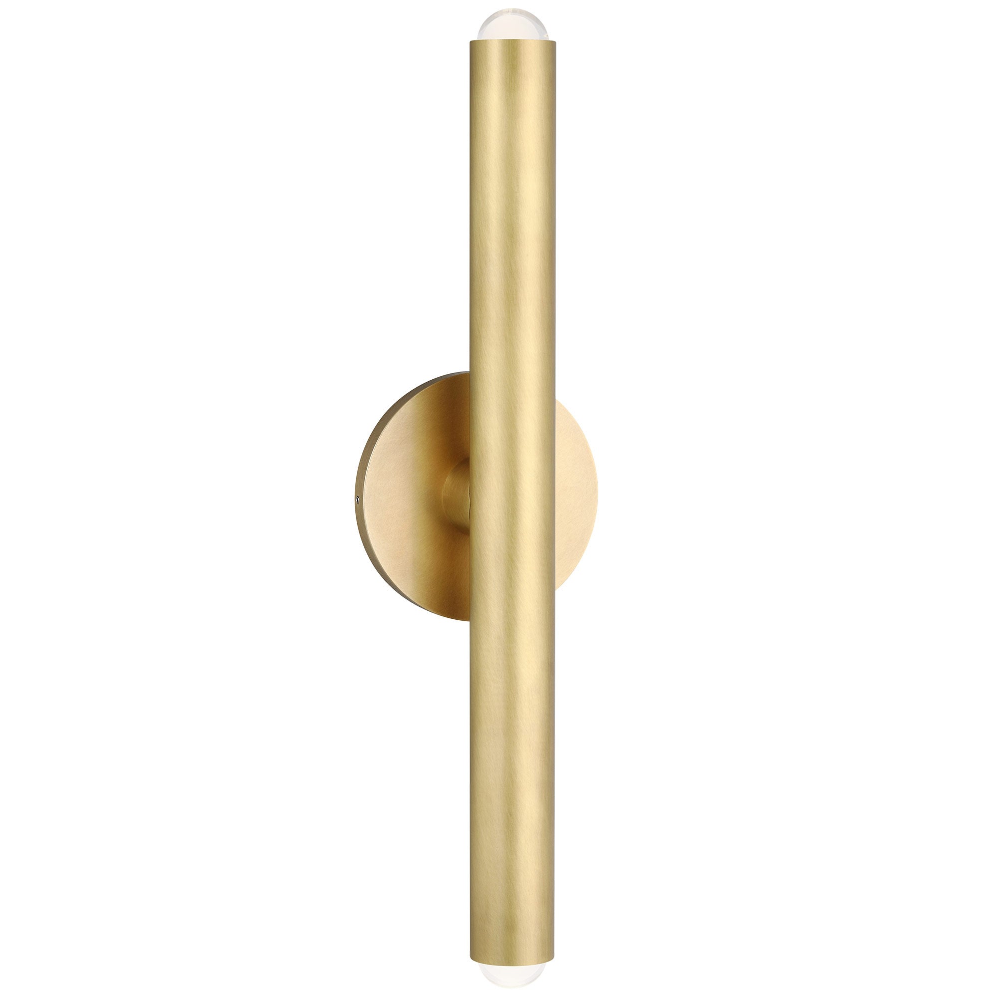 Visual Comfort Architectural 700WSEBL16NB-LED927 Kelly Wearstler Ebell 2.3" LED Wall Sconce Natural Brass 2700K