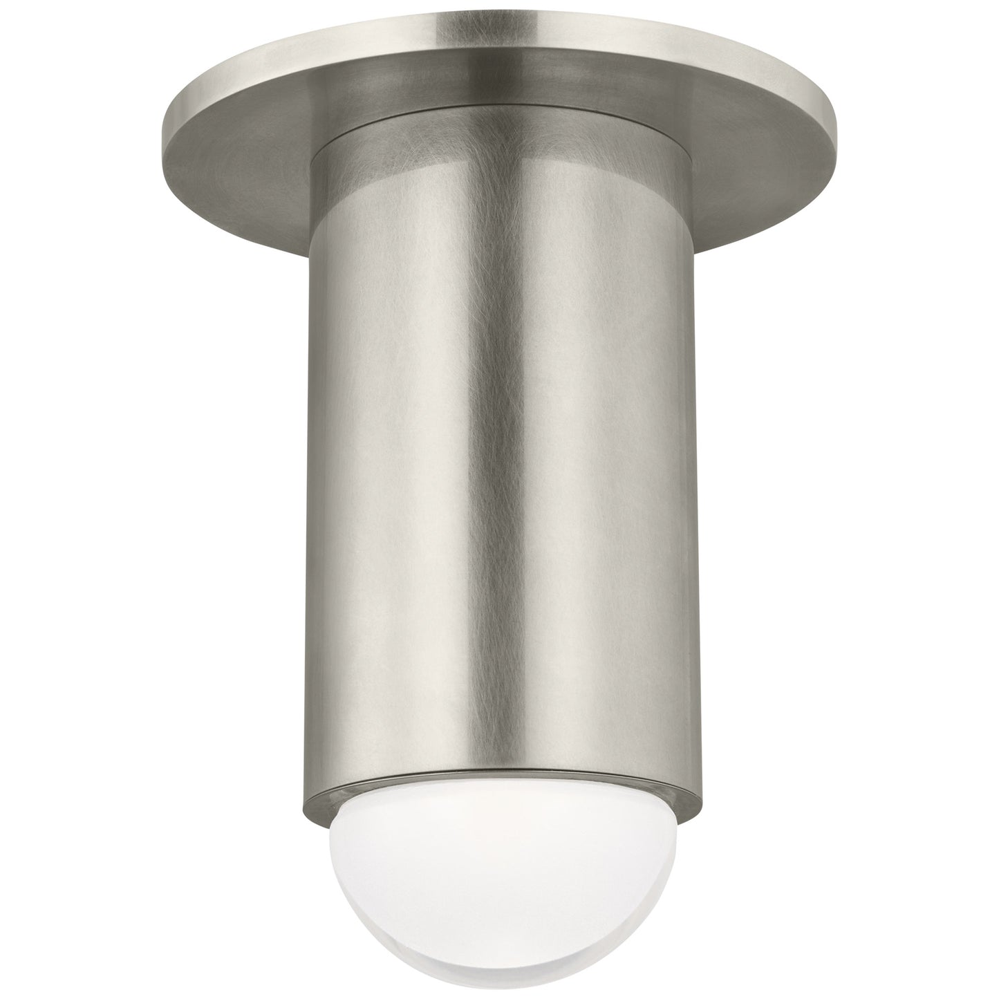 Visual Comfort Architectural 700FMEBL6N-LED927 Kelly Wearstler Ebell Small 4.5" LED Flush Mount Antique Nickel 2700K