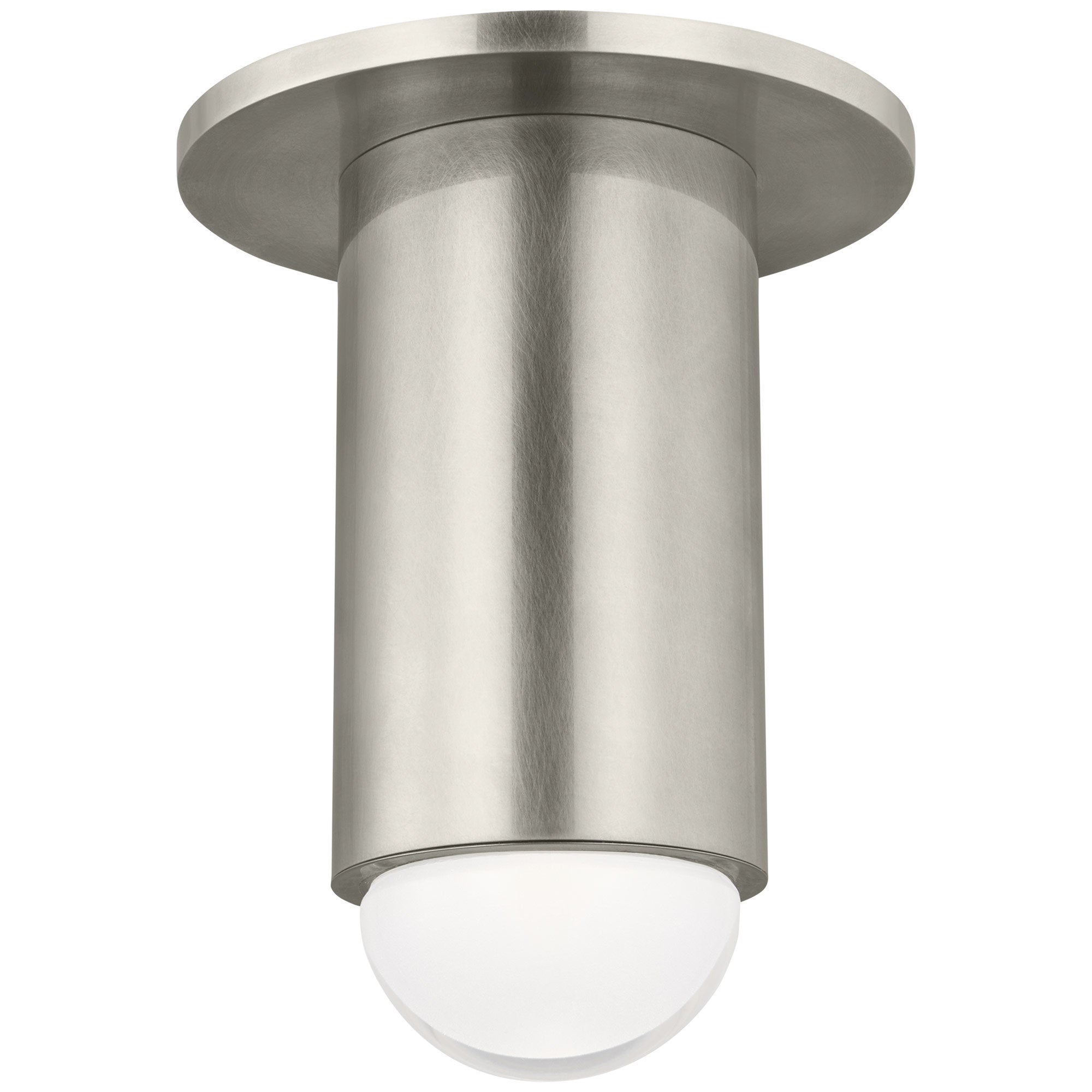 Visual Comfort Architectural 700FMEBL6N-LED927 Kelly Wearstler Ebell Small 4.5" LED Flush Mount Antique Nickel 2700K