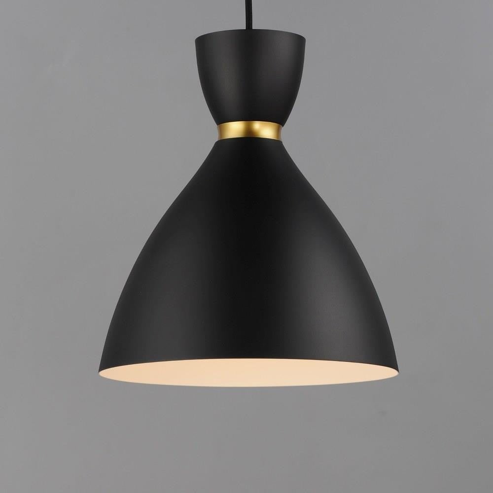 Maxim Lighting 11302WTSBR Carillon Mini Pendant Close-Up Detail