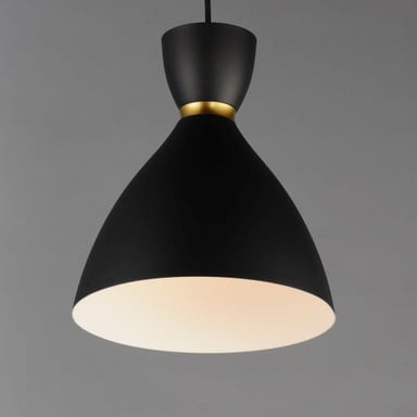 Maxim Lighting 11302WTSBR Carillon Mini Pendant Underside Detail