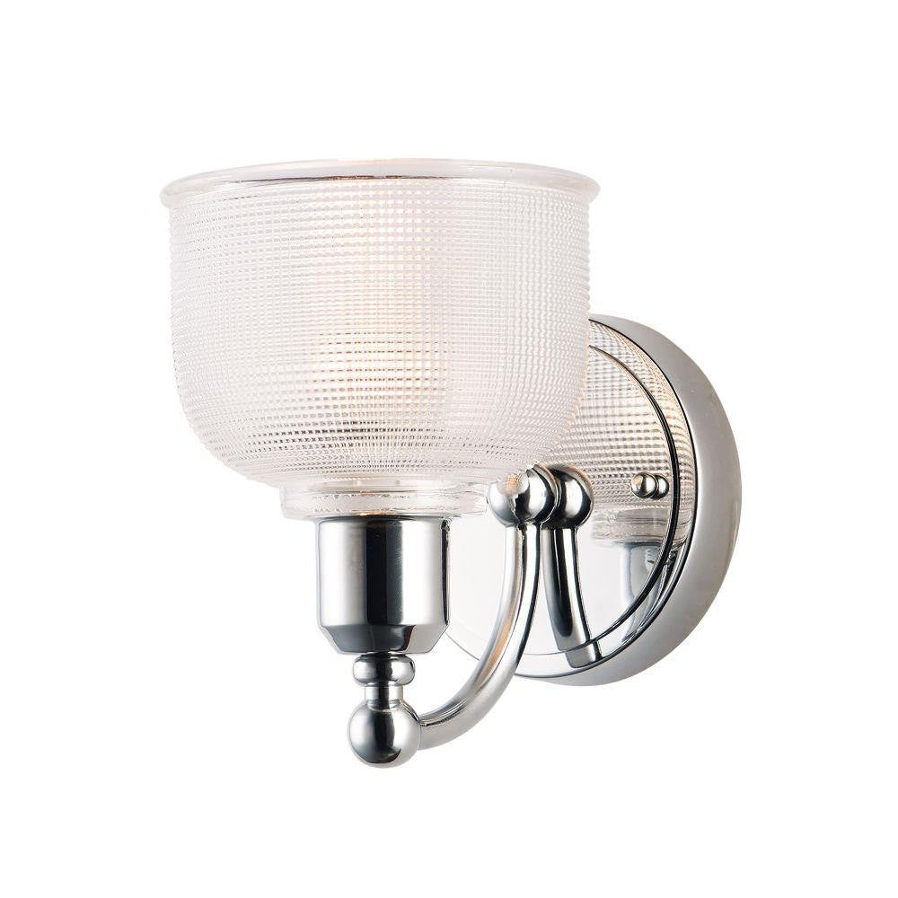 Maxim Lighting 11321CLPC Hollow 1 Light 6 Inch Polished Chrome Wall Sconce - Front View