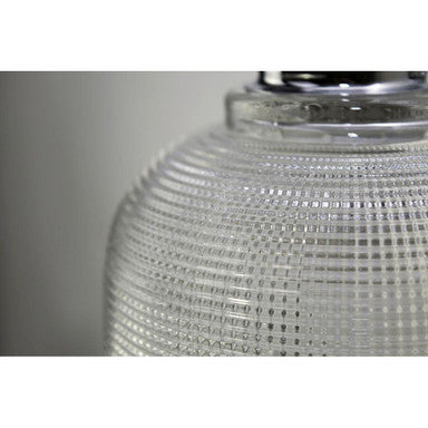 Maxim Lighting 11321CLPC Hollow 1 Light 6 Inch Polished Chrome Wall Sconce - Prismatic Glass Shade Detail
