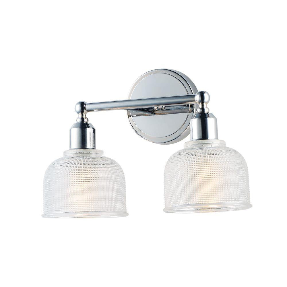 Maxim Lighting 11322CLPC Hollow 2 Light 14 inch Polished Chrome Bath Vanity Wall Light
