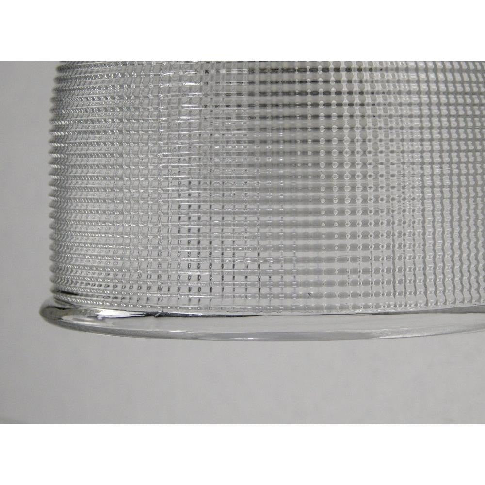 Maxim Lighting 11323CLPC Hollow 3 Light 23 Inch Polished Chrome Bath Vanity Wall Light - Glass Detail