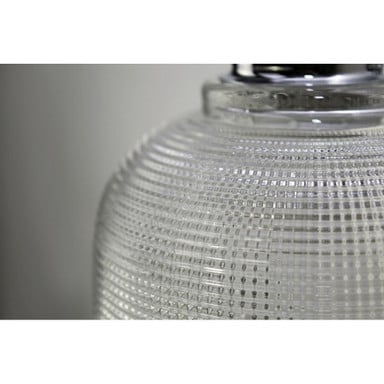 Maxim Lighting 11324CLPC Hollow - Clear Prismatic Glass Shade Detail