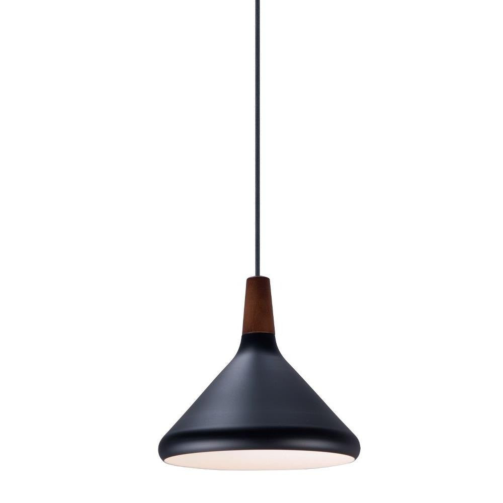 Maxim Lighting 11350WNBK Nordic Mini Pendant side view