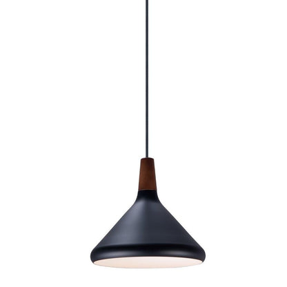 Maxim Lighting 11350WNBK Nordic Mini Pendant side view