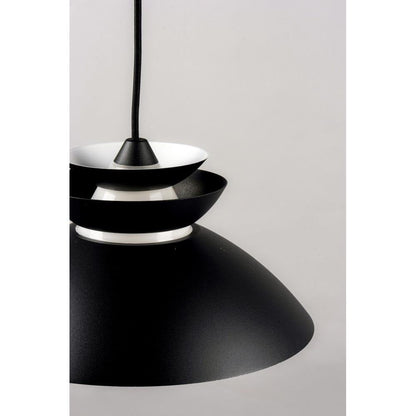 Maxim Lighting 11359WTBP Nordic Pendant - close-up shade and tiered body detail