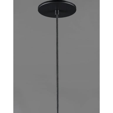 Maxim Lighting 11359WTBP Nordic Pendant - canopy detail view