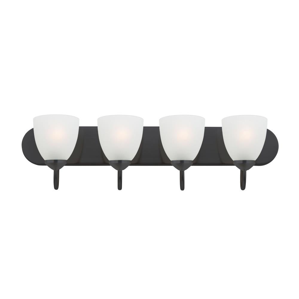 Maxim Lighting 11384FTBK Axis 4 Light 30 Inch Black Bath Vanity Wall Light