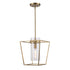 Trans Globe Lighting 11390 AG antique gold pendant light