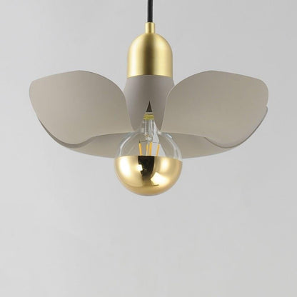 Maxim Lighting 11391WTSBR Poppy Pendant Close-Up Front View