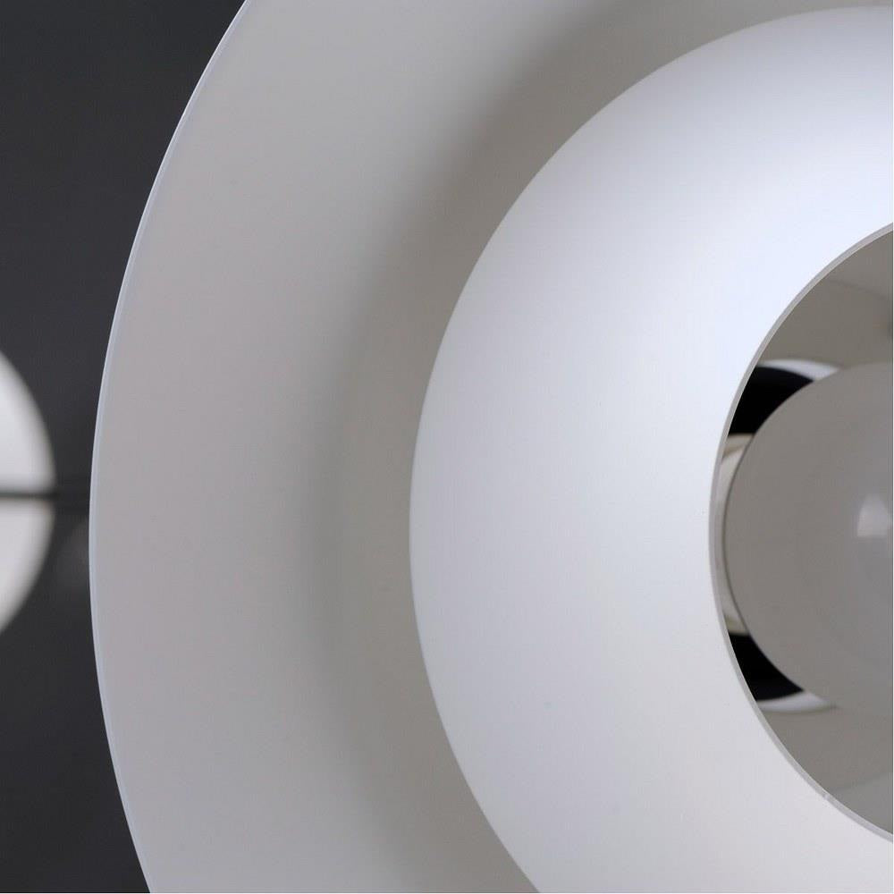 Maxim Lighting 11410BKWT Oslo Pendant - Close-Up Detail of Shade