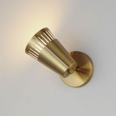 Maxim Lighting 11431NAB Helsinki Wall Sconce Natural Aged Brass Upward Lit