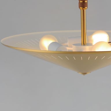 Maxim Lighting 11436NAB Helsinki 3 Light Natural Aged Brass Pendant Ceiling Light - Lit View