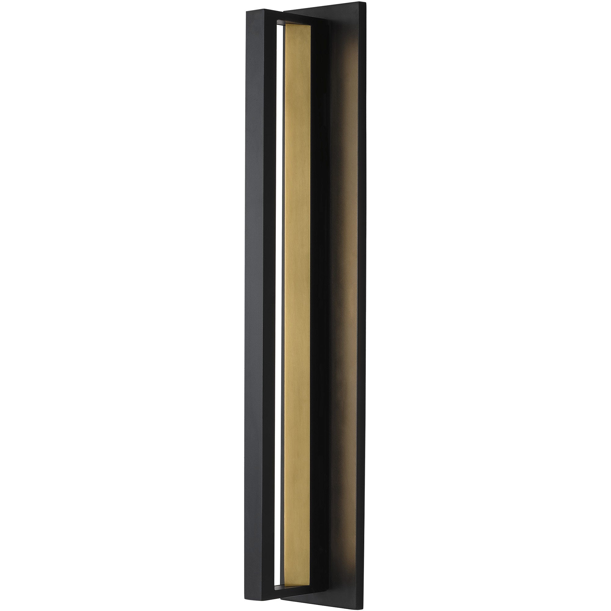 Visual Comfort Architectural SLOWS30527B Modern Sean Lavin Anton LED 36 inch Black Outdoor Wall Sconce