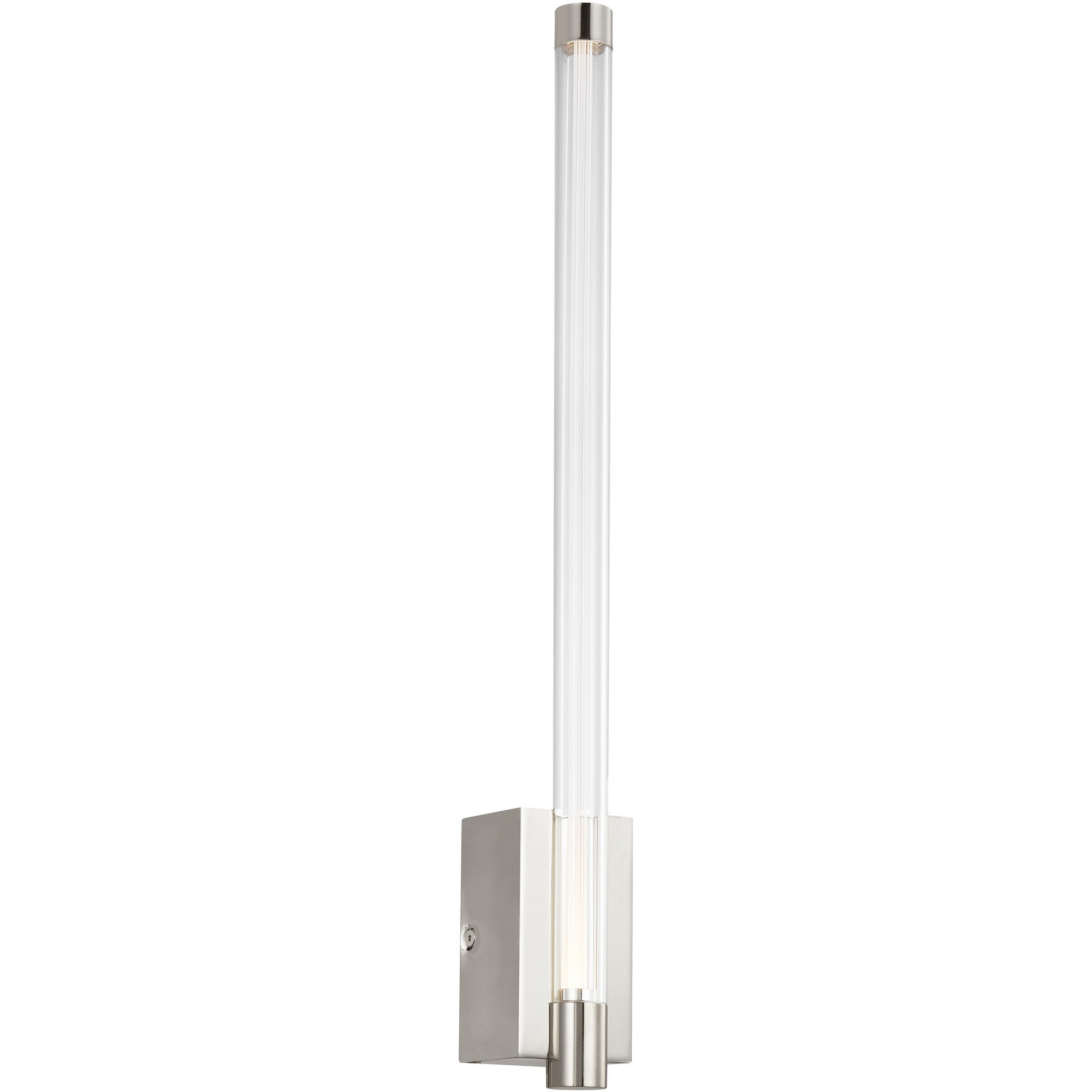 Visual Comfort Architectural 700WSPHB21N-LED927-277 Kelly Wearstler Phobos 7.7W LED Polished Nickel ADA Wall Sconce 2700K Integrated 277V LED