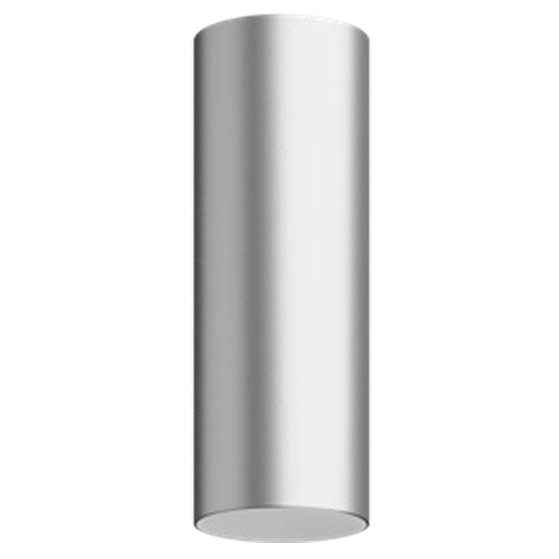 Visual Comfort Architectural ENCY3RF-L129272D-UNV-WA ENTRA 3" 12W Fixed LED Cylinder Flush Mount, White Reflector, Brushed Aluminum Cylinder, 2700K, 25° Beam Spread