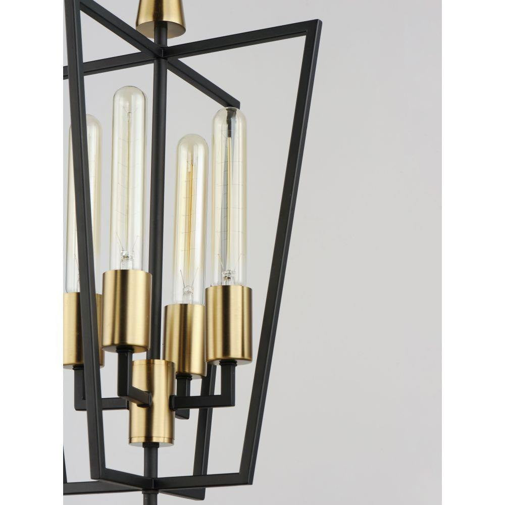 Maxim Lighting 11654BKSBR Wings Pendant - Bulb and Satin Brass Socket Detail