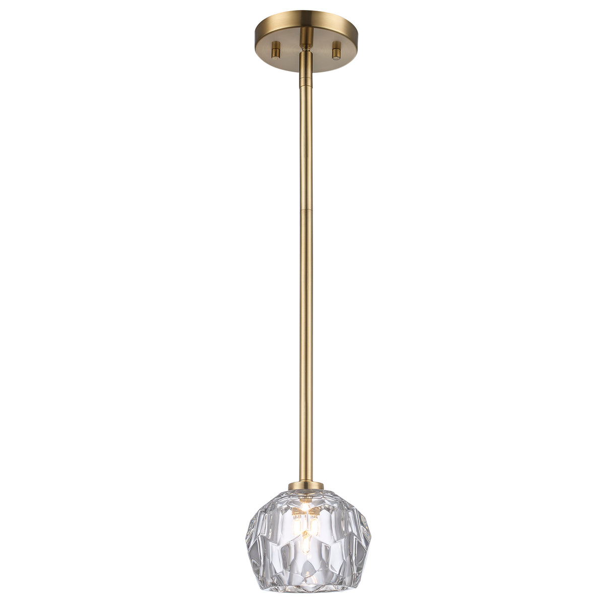 Trans Globe Lighting 11661 AG Fitz antique gold pendant light
