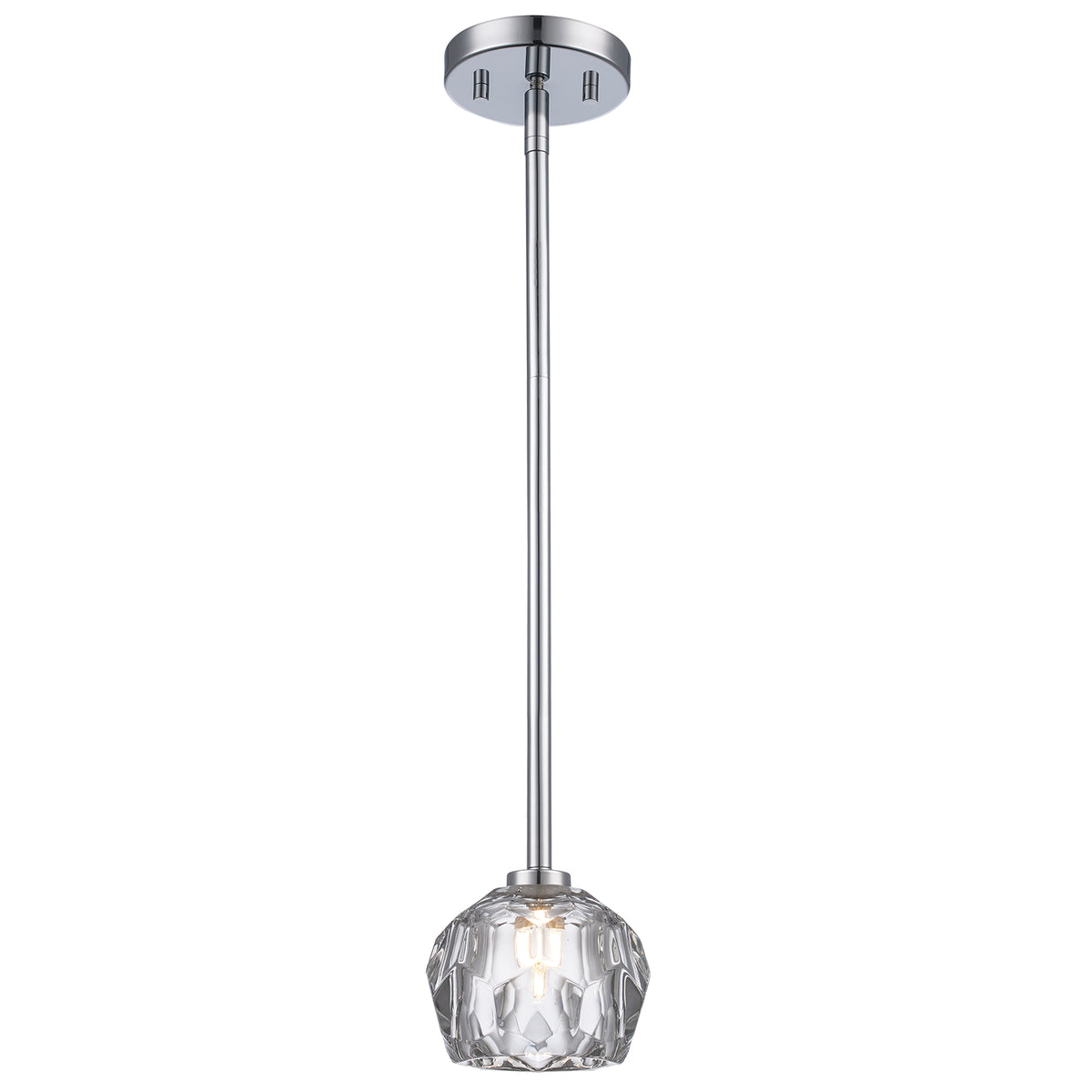 Trans Globe Lighting 11661 PC Fitz polished chrome pendant light