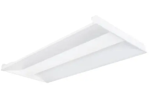 Keystone KT-CBLED30PS-24B-8CSA-VDIM 2X4 LED Center Basket Troffer, Selectable Wattage, Multi-Color Temperature, Voltage 120-277V