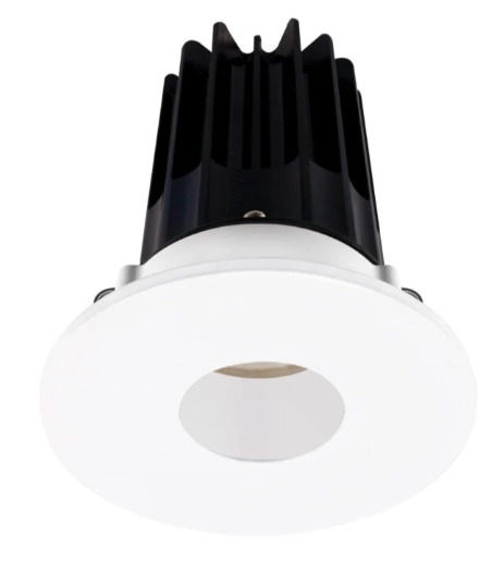 Lotus LED Lights LED-2-S15W-27K-2RRWH-2RPH-60D 2 inch Recessed Downlight LED, Wattage 15W, Color Temperature 2700K, Lumens 980 lm, 60° Beam Angle, White Reflector, Round Pinhole Trim