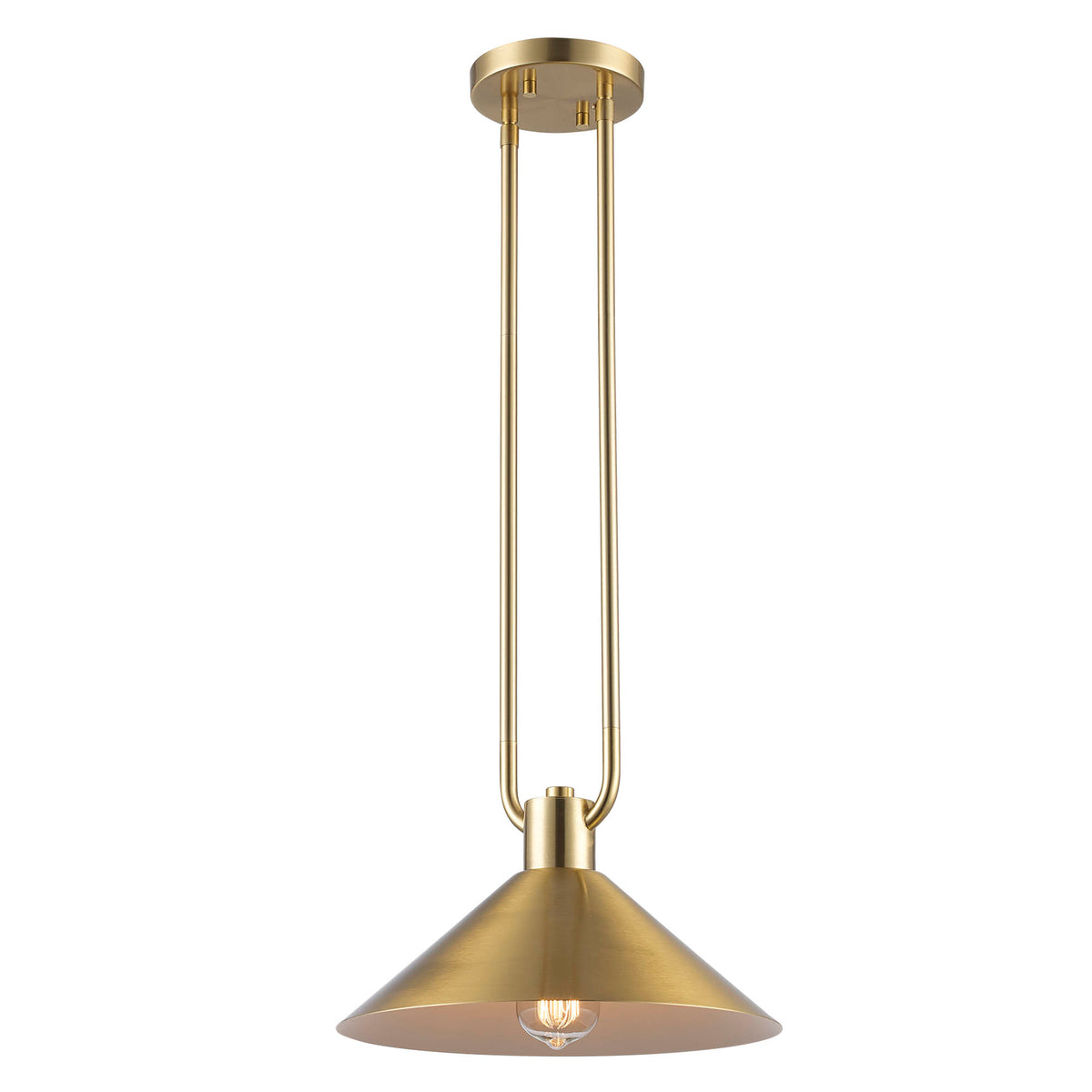 Trans Globe Lighting 11761 AG Roscoe antique gold pendant ceiling light