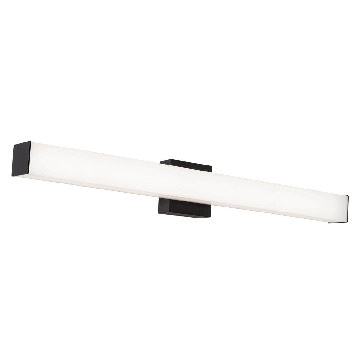 AFX Lighting TADV3604LAJMVBK Tad 37 Inch CCT LED Bath Vanity Light In Black With White Acrylic Diffuser