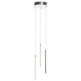 AFX Lighting RMTP04L30D1SN Rosemont 8 Inch Pendant In Satin Nickel With White Acrylic Diffuser