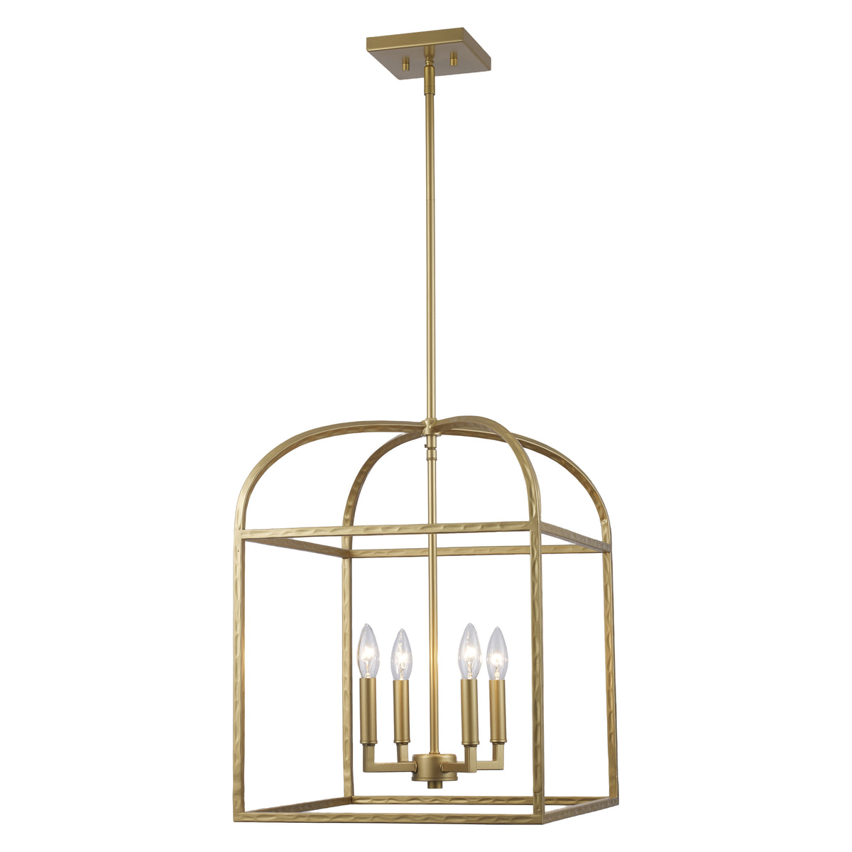 Trans Globe Lighting 11814 AG Sabriel 4 Light Antique Gold Pendant Ceiling Light