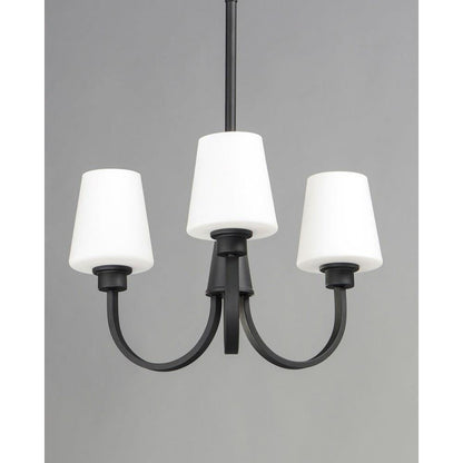 Maxim Lighting 11823SWSN Shelter Chandelier Close-Up Body Detail