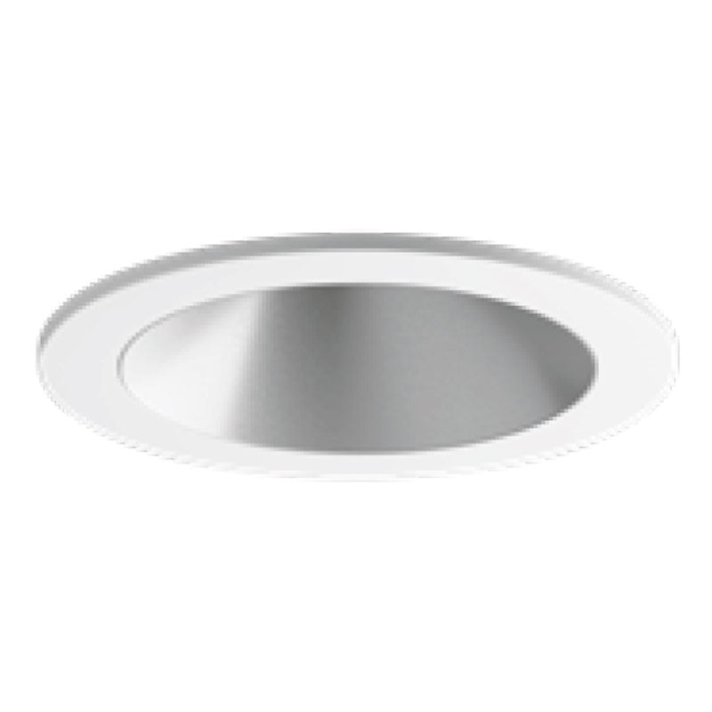 Visual Comfort Architectural ENCL2RRF-L08WD31WN-S-W Entra CL 2" 8W 3000K Warm Dim LED Remodel Wall Wash White Trim, Satin Silver Reflector