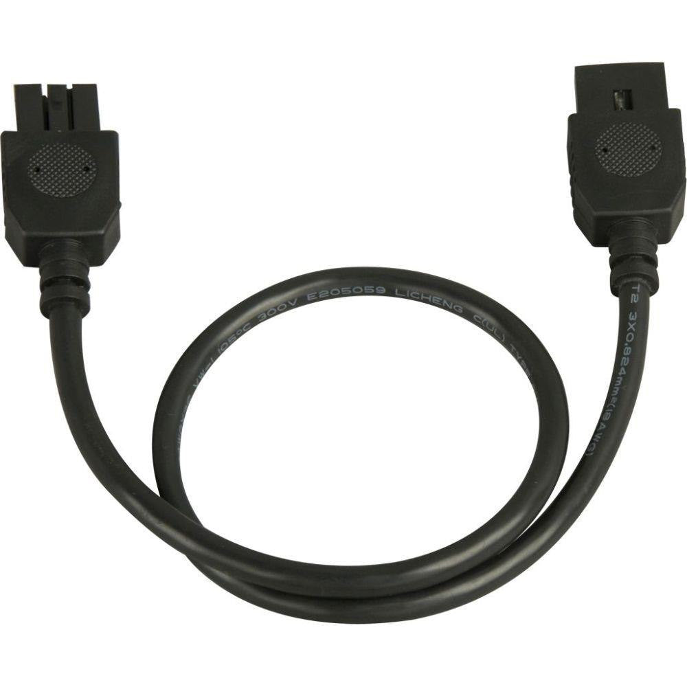 Maxim Lighting 87878BK Countermax MXInterLink4 Connector Cord 24 Inch Black Under Cabinet Accessory