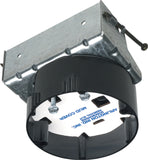 Arlington FB417S Fan and Fixture Mounting Box with Steel Bracket, 20 cu.in, Non-Metallic