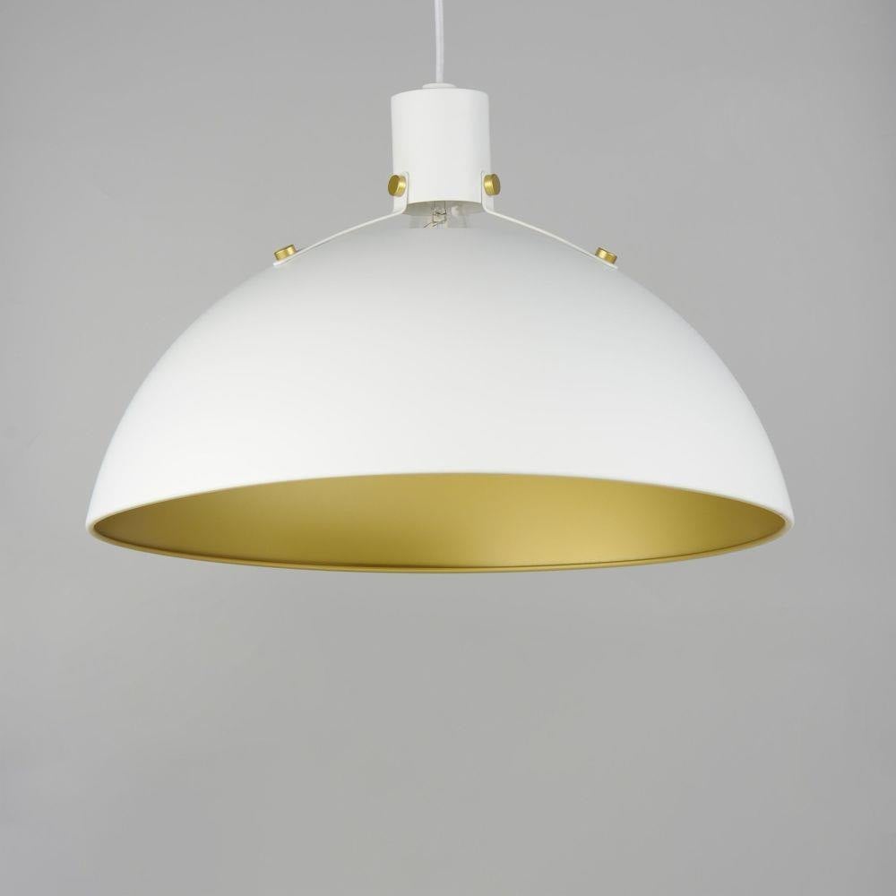 Maxim Lighting 12048WTSBR Dawn Pendant Side Profile View