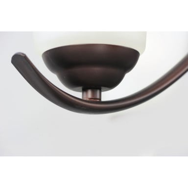 Maxim Lighting 12076FTOI Vital Chandelier Detail View Oil Rubbed Bronze Finish