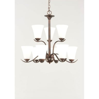 Maxim Lighting 12076FTOI Vital Chandelier Two-Tier View