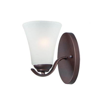 Maxim Lighting 12081FTOI Vital 1 Light Oil Rubbed Bronze Wall Sconce - Angled View
