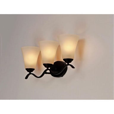 Maxim Lighting 12083FTSN Vital 3 Light 23.5 Inch Satin Nickel Bath Vanity Wall Light - Installed View