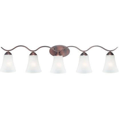Maxim Lighting 12085FTPC Vital 5 Light Bath Vanity Wall Light - Front View