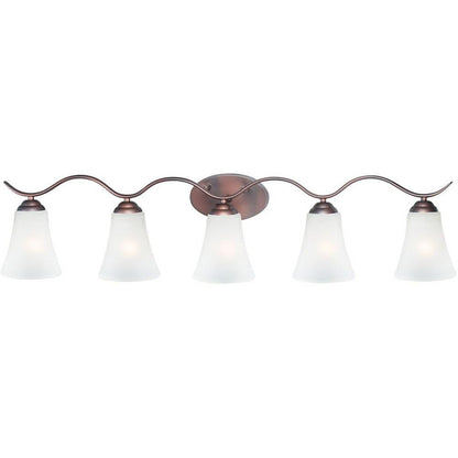 Maxim Lighting 12085FTSN Vital 5 Light Bath Vanity Wall Light - Alternate Front View