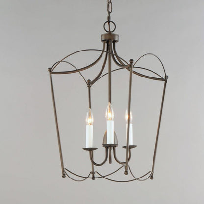 Maxim Lighting 12163CHB Plumette 3 Light Chestnut Bronze Pendant - Lifestyle View
