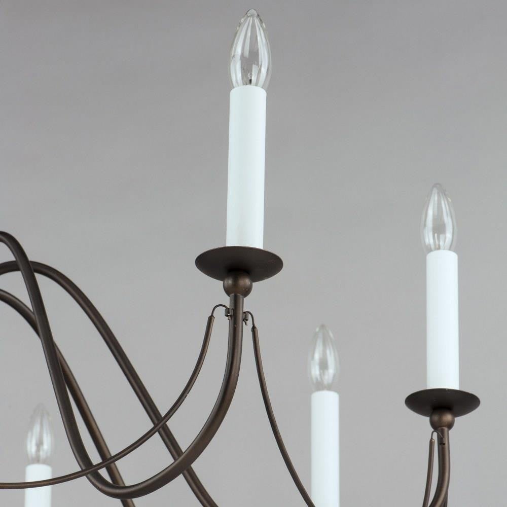 Maxim Lighting 12168GL Plumette Chandelier Close-Up Detail